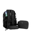 17 Inch Back pack Set - Black